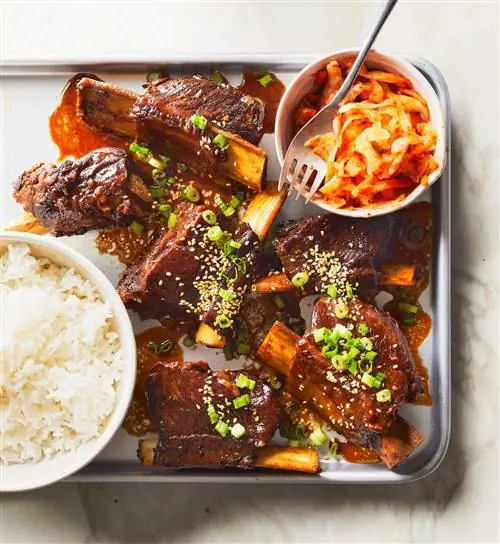 Ребрышки по-корейски