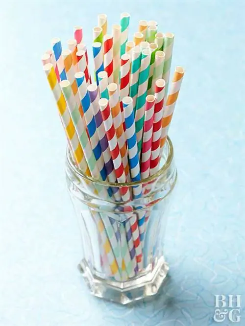 соломинки для детской вечеринки