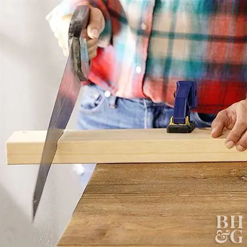 Как пользоваться ручной пилой