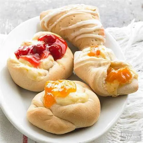 Как приготовить датские пирожные с сыром