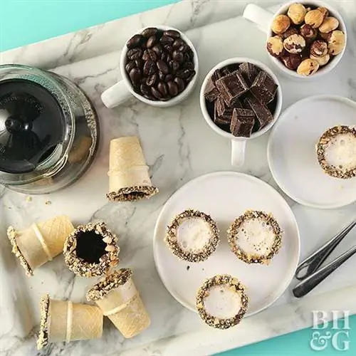 Кофейный рожок Аффогато
