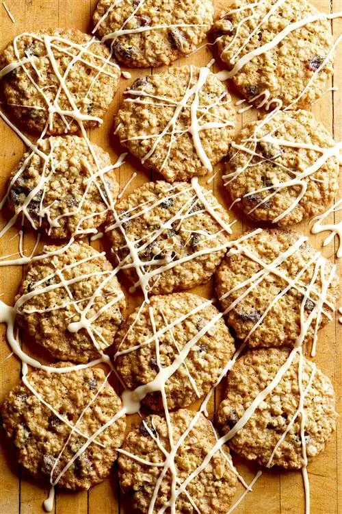 Овсяное печенье с кленовым изюмом