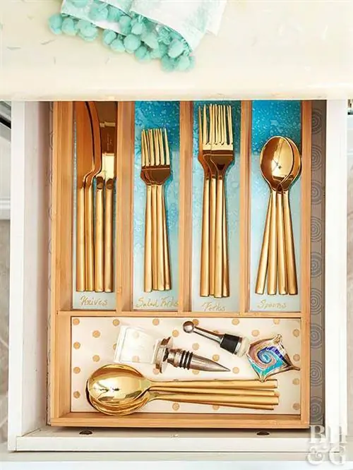 Столовое серебро Itty Bitty Kitchen Storage