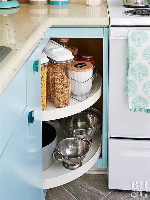 Itty Bitty Kitchen Storage ленивая Сьюзен