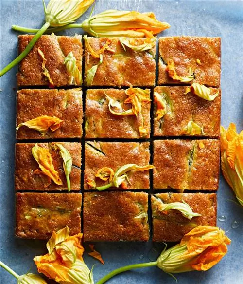 Кабачково-ореховый торт