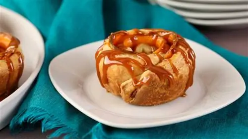 Тарталетки с розой из сладкого картофеля