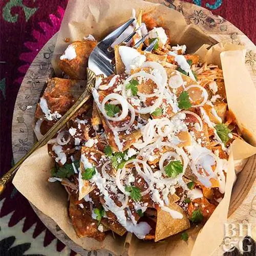 Chipotle Куриные чилакилес Chipotle Куриные чилакилес