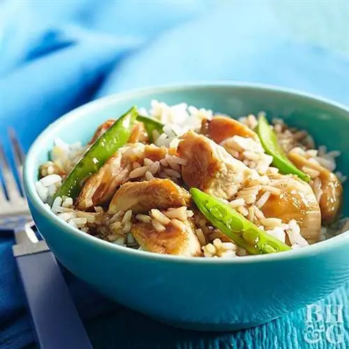 Snappy Chicken Stir Fry