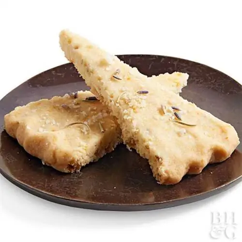 Фенхель & Апельсиновое песочное печенье