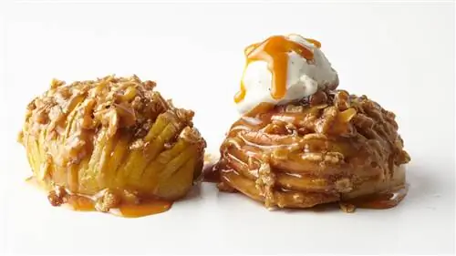 Яблоки или груши Hasselback