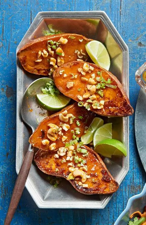 Сладкий картофель Honey-Hoisin Сладкий картофель Honey-Hoisin