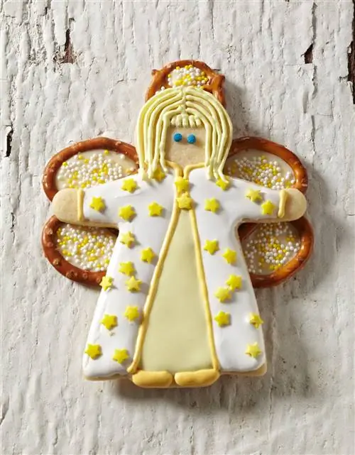 Печенье ангелов с крендельками