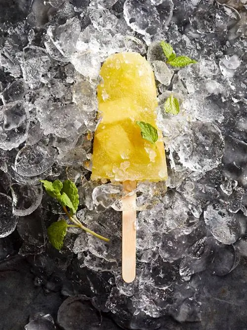 Водка с ананасом, мятой и кокосом