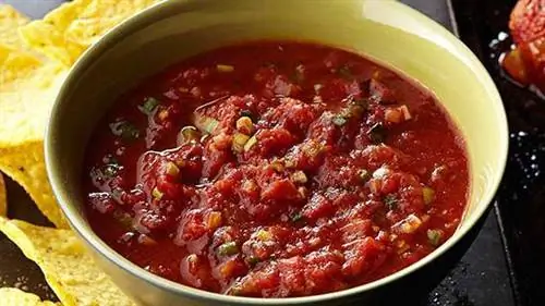 Сальса из черненых помидоров