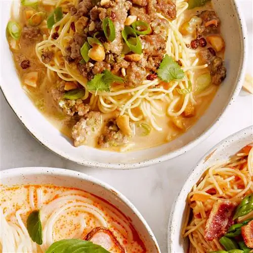 Чаша с кунжутом Dan Dan Noodle Bowl