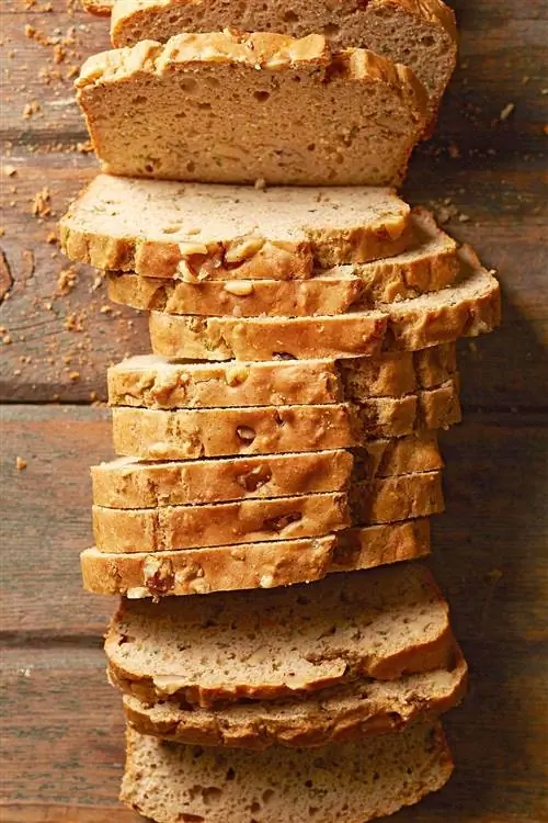 Безглютеновый хлеб из кабачков