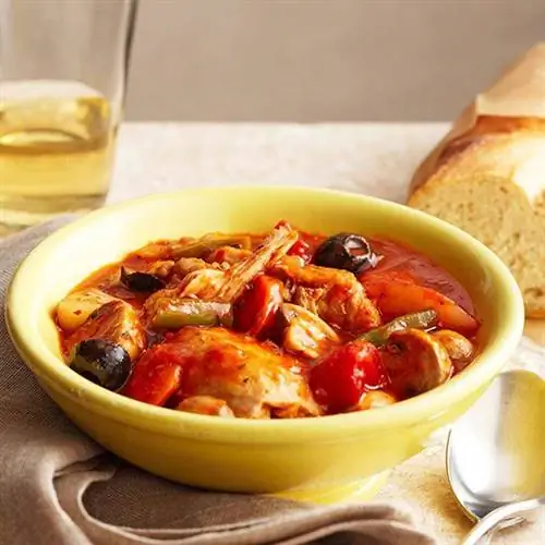 Французское куриное рагу