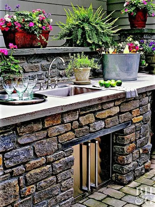 Летняя кухня Fieldstone