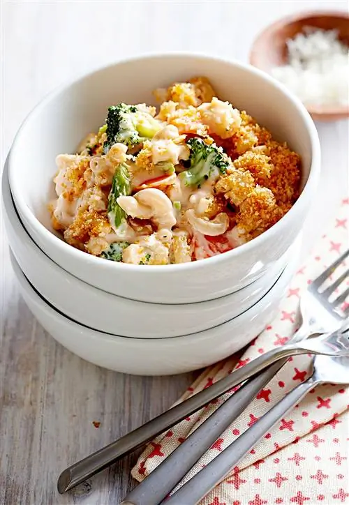 Вегетарианский мак и сыр