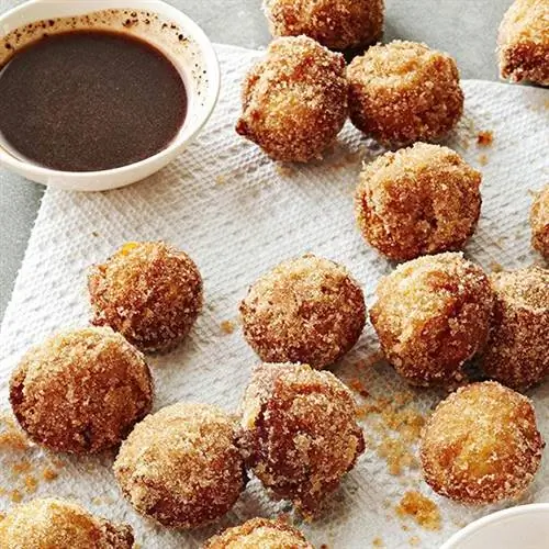Отверстия для пончиков с коричным сидром