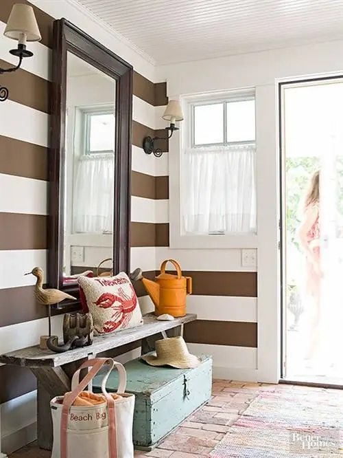 окрашенные полосы