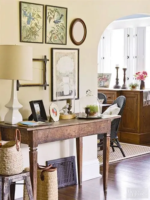 деталь консольного стола