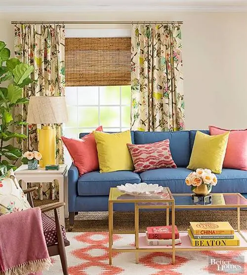 коралловая гостиная