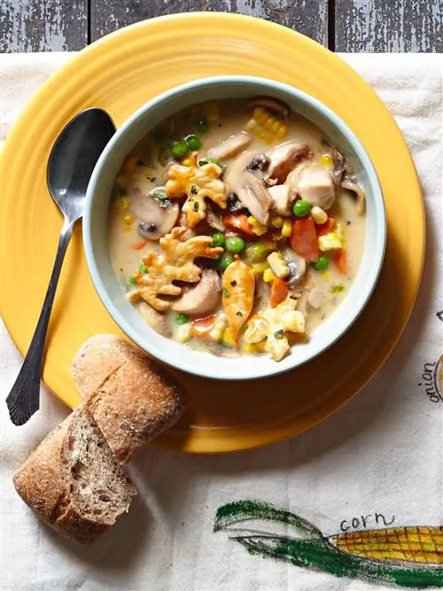 Куриный пирог с тушеным мясом