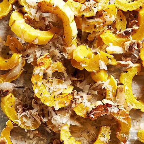 Жареная тыква с розмарином Деликата