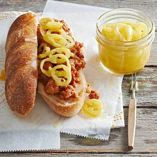 Маринованные банановые перцы