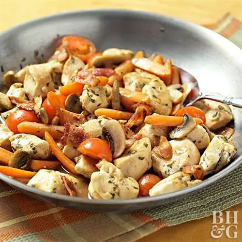 Куриная грудка Coq au Vin
