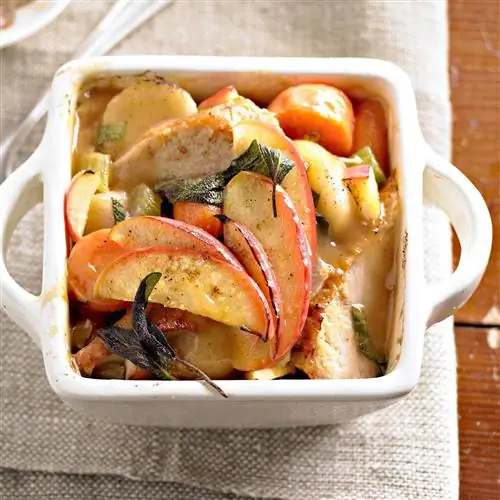 Запеканка из индейки и овощей