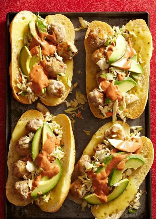 Torta de Albondigas (мексиканские фрикадельки)