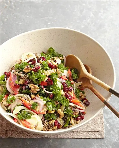 Праздничный салат из капусты