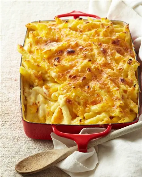 Запеченный мак с тремя сырами