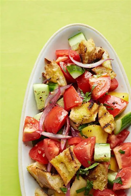 Панцанелла (Хлебный салат)