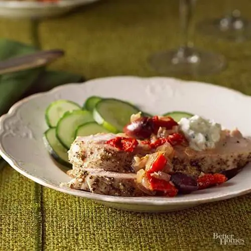 Греческая грудка индейки