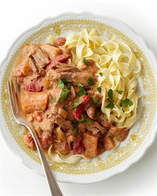 Жареный паприкаш