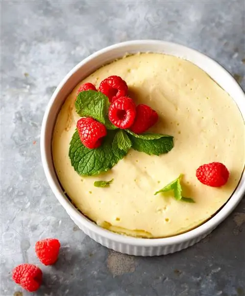 Лимонный чизкейк без корочки