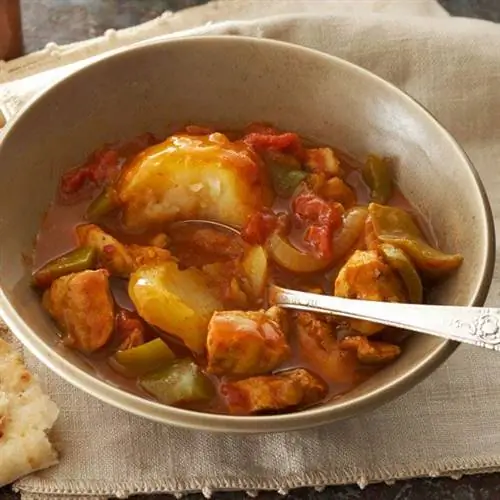 Курица с карри по-индийски
