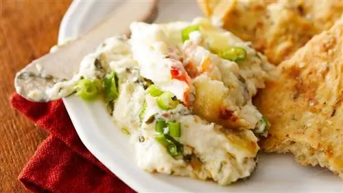 Дип Хаварти с крабом и хреном