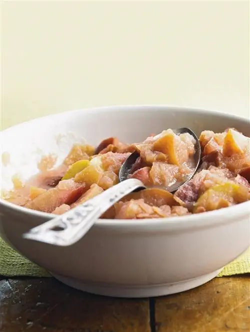 Яблочное пюре с кусочками