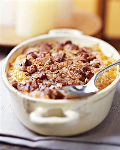 Запеканка из сладкого картофеля