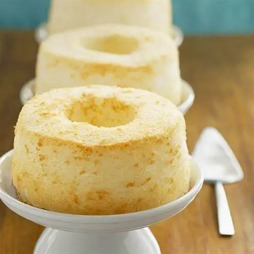 Торт с ангельской едой