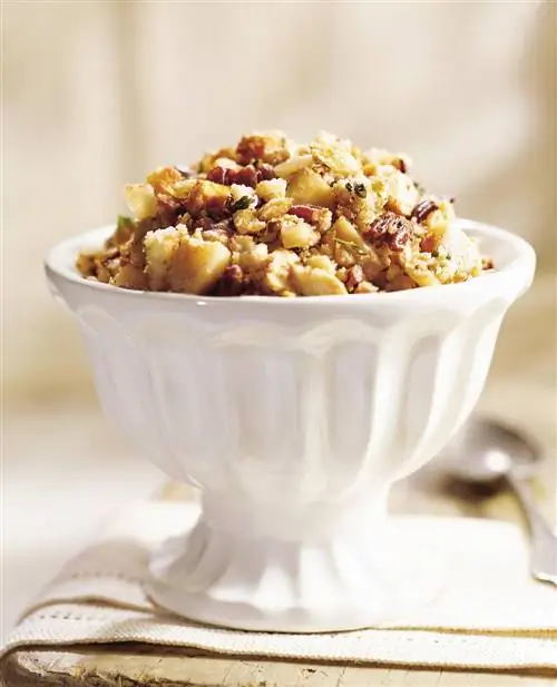 Начинка из груш и орехов пекан