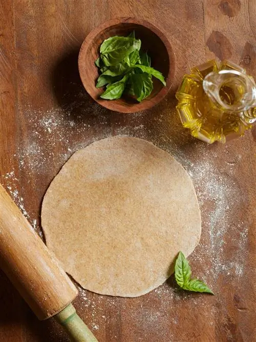 Тесто для пиццы в хлебопечке