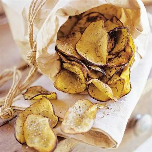 Картофельные чипсы на гриле