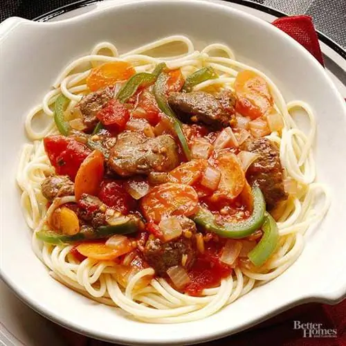 Куриная печень в итальянском томатном соусе