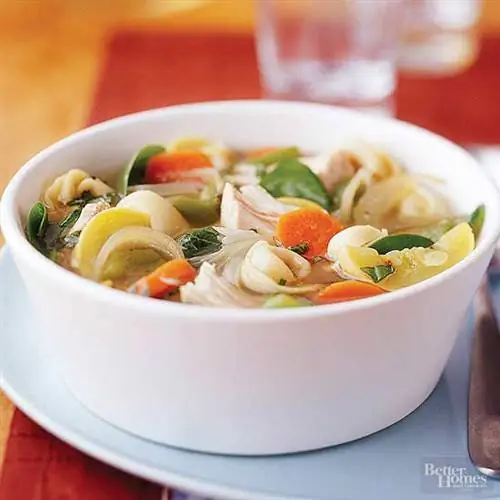 Куриное рагу с тортеллини