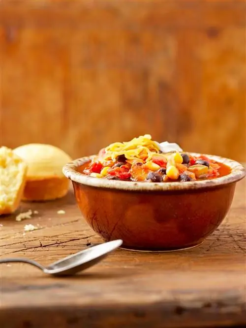 Tex-Mex Вегетарианское чили